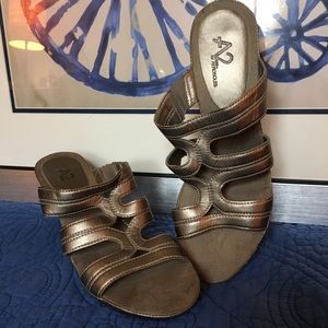 High heel sandals by Aerosoles